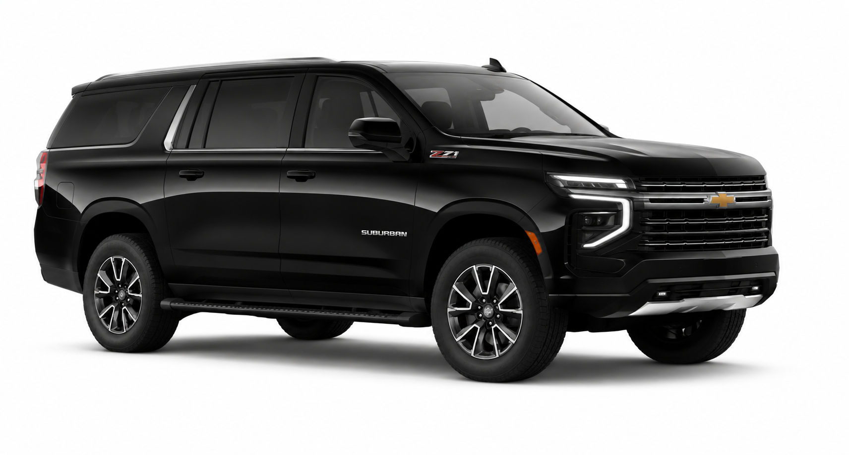 Luxury black SUV chauffeur service in Miami by VIP Mega Limo