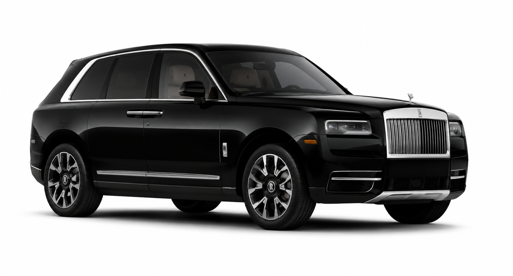 Luxury Rolls Royce Cullinan chauffeur service in Miami by VIP Mega Limo
